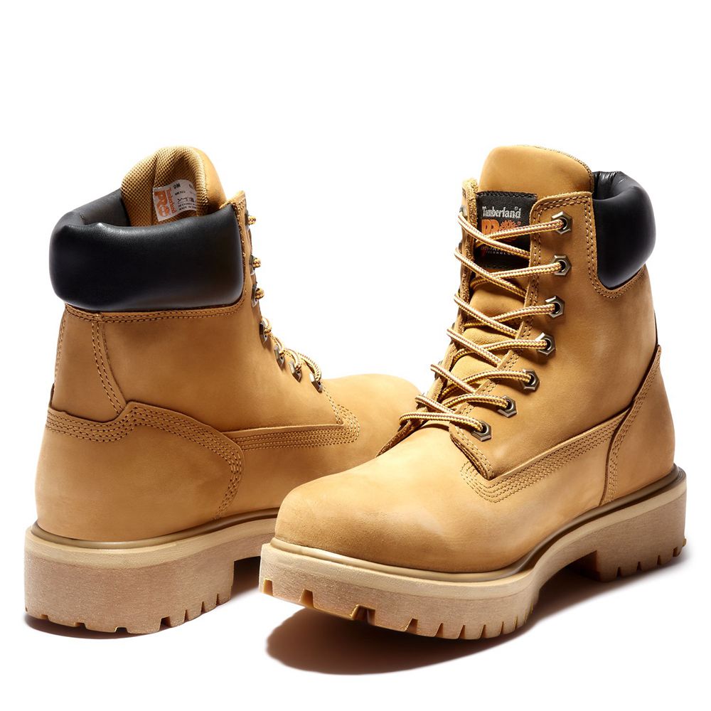Botas Masculino - Timberland Pro Direct Attach 6\" Soft Toe - WUYXG8916 - Marrom